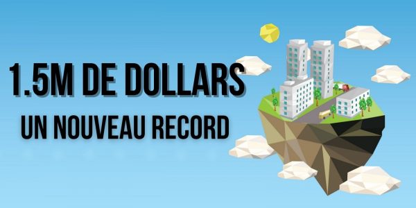 Nouveau record de NFT : des terrains virtuels à 1,5 million de dollars