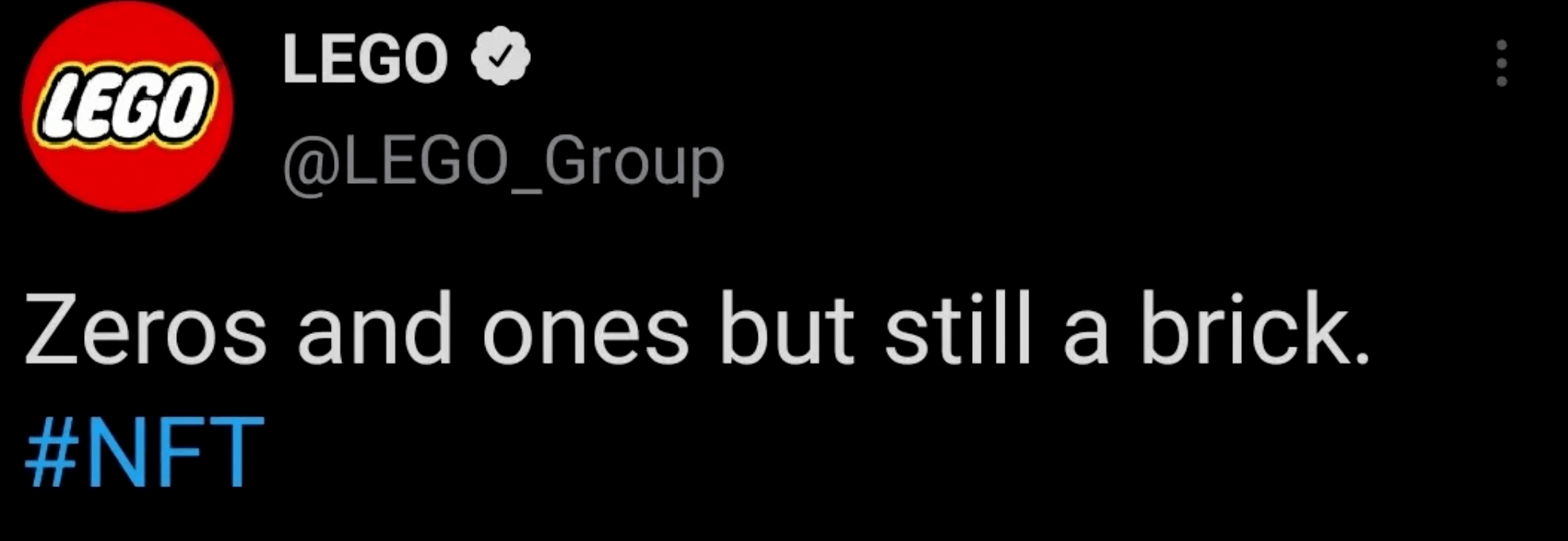 Tweet Lego NFT Tweet Lego NFT