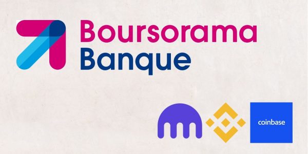 Les clients de Boursorama peuvent désormais relier leurs comptes Binance, Coinbase et Kraken