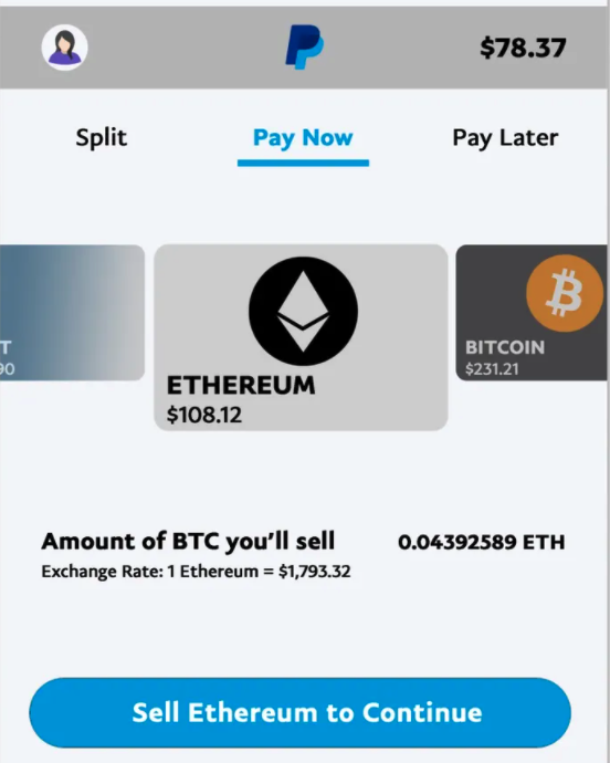 Checkout with Crypto