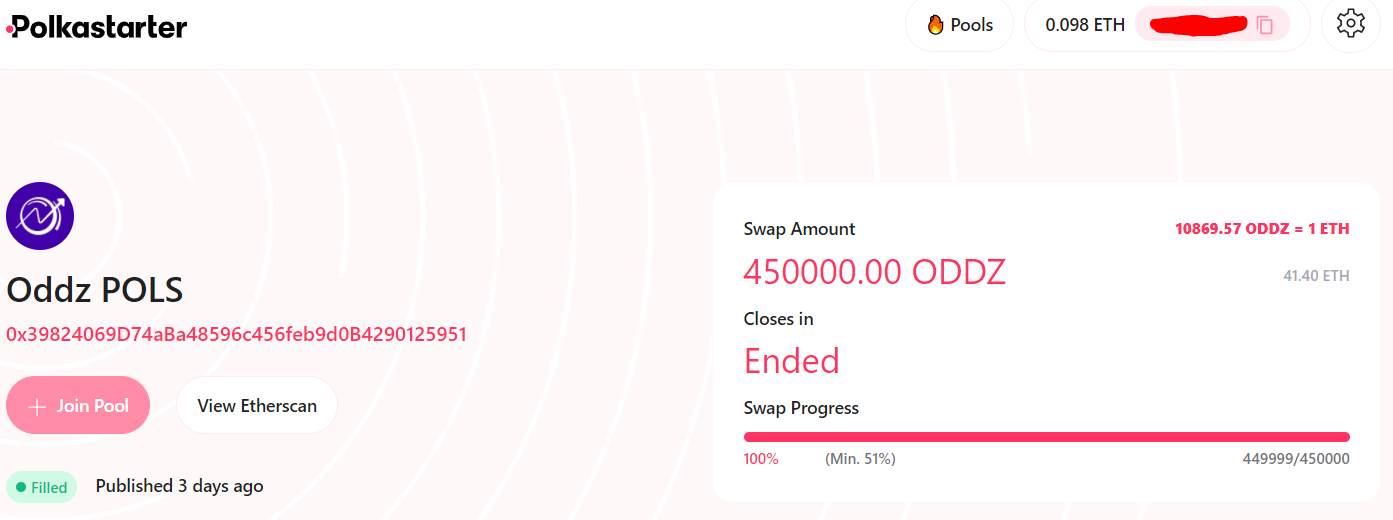 plateforme polkastarter