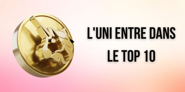 L'UNI d'Uniswap devient la 7e plus grande cryptomonnaie et détrône le XRP de Ripple