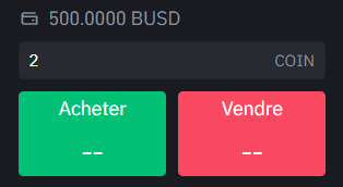 Acheter COIN Binance