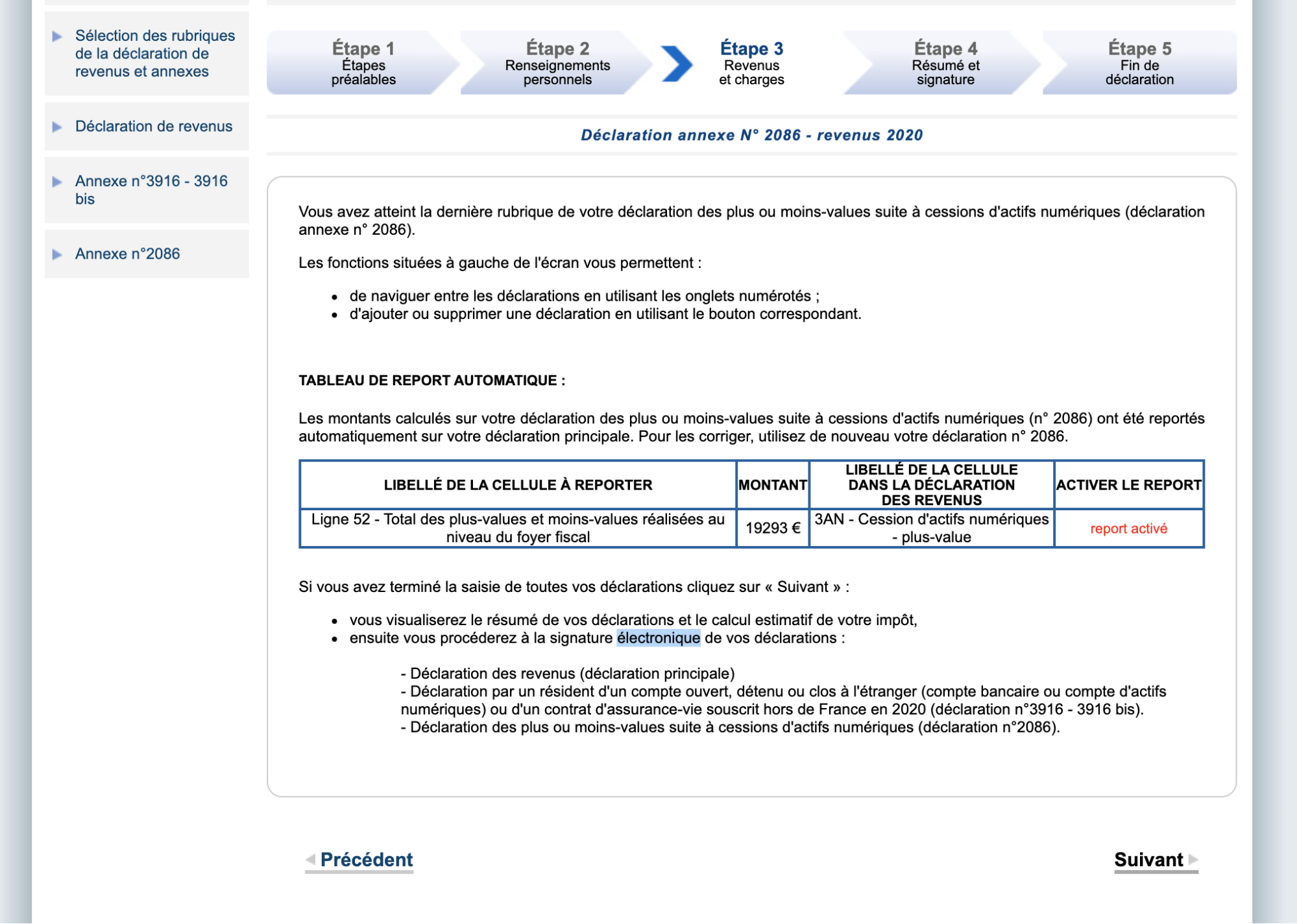 Déclaration Fiscale Cryptomonnaies