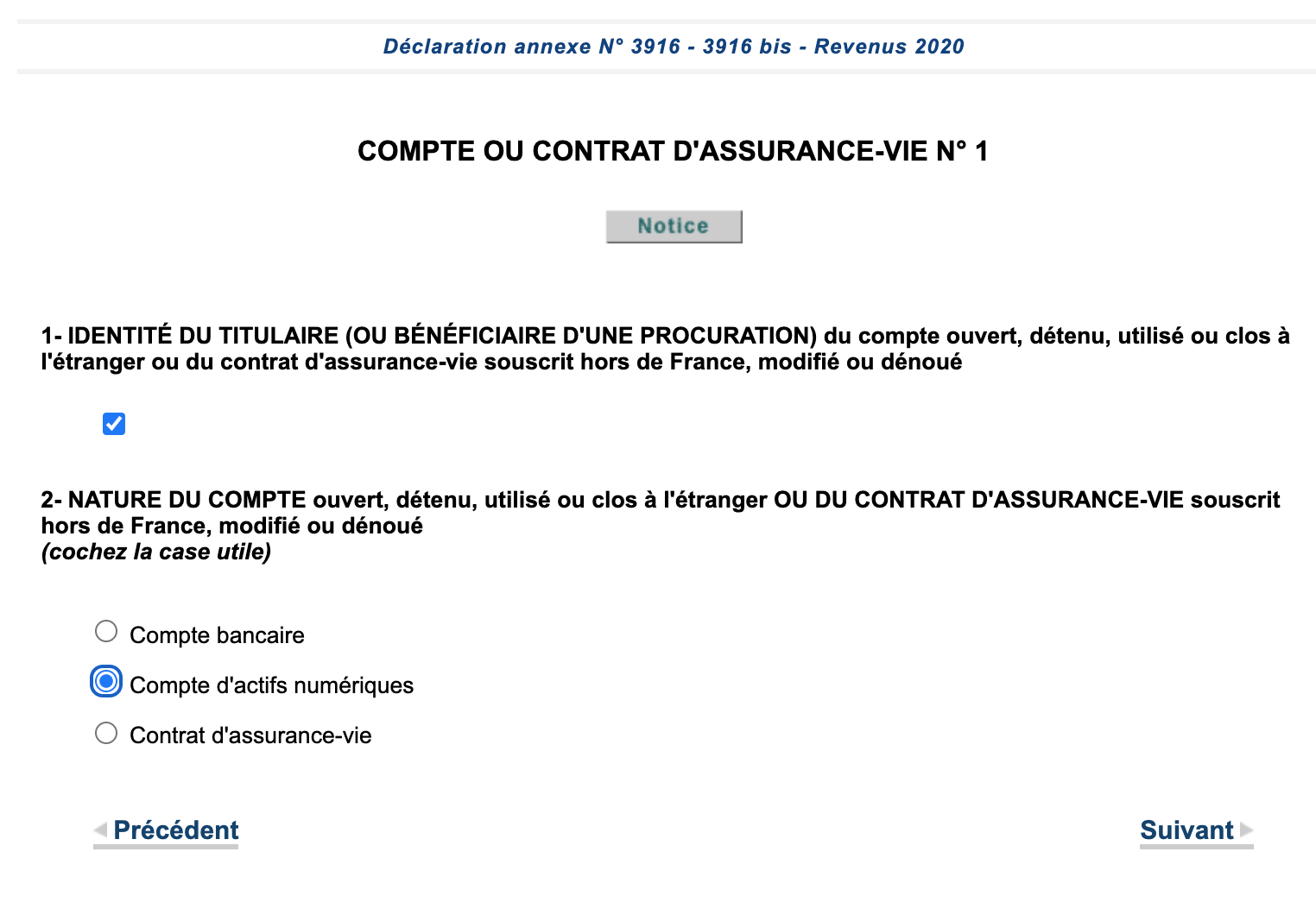 Déclaration Fiscale Cryptomonnaies