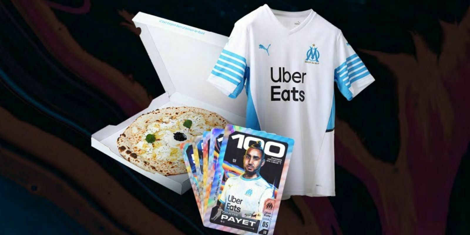 Uber Eats et l'OM créent des NFTs célébrant les moments marquants de leur saison