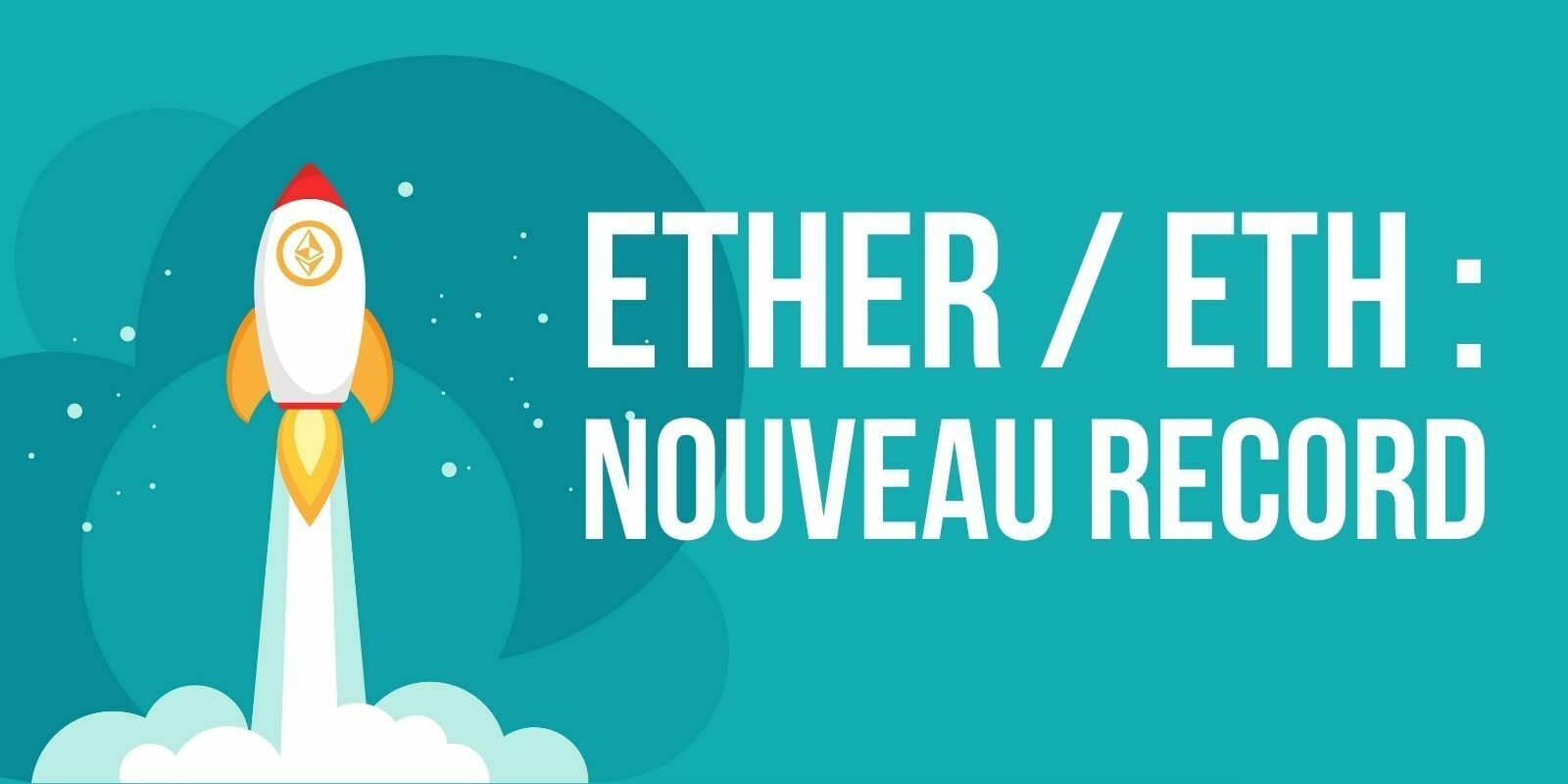 L’Ether (ETH) atteint un nouveau record à 4 100 dollars