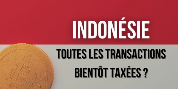 L'Indonésie envisage de taxer toutes les transactions en cryptomonnaies