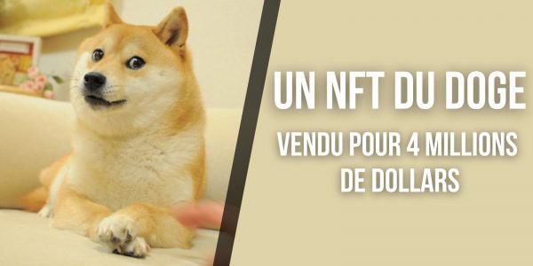 Un NFT du célèbre mème du Doge vendu pour 4 millions de dollars