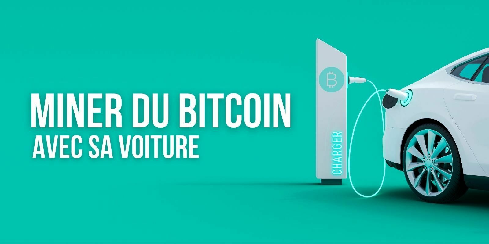 Une voiture électrique qui mine des cryptomonnaies lorsqu’elle est garée