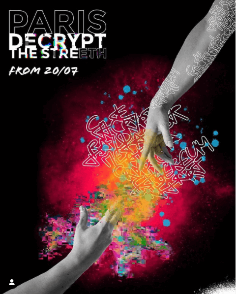 Affiche Paris Decrypt The Street