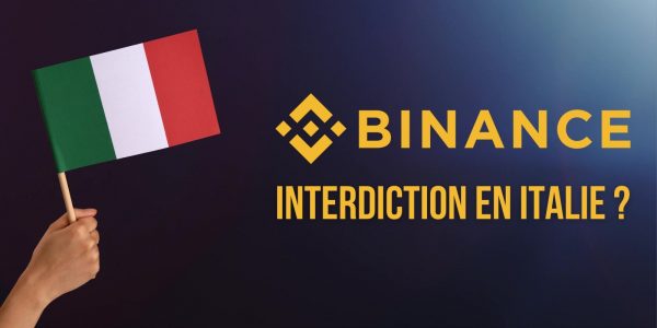 Binance « n'est pas autorisée » à fournir des services en Italie, avertit le régulateur financier