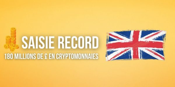 La police britannique saisit 180 millions de livres sterling en cryptomonnaies, un nouveau record