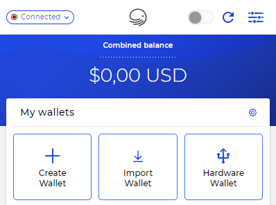 XDEFI Nouveau Portefeuille