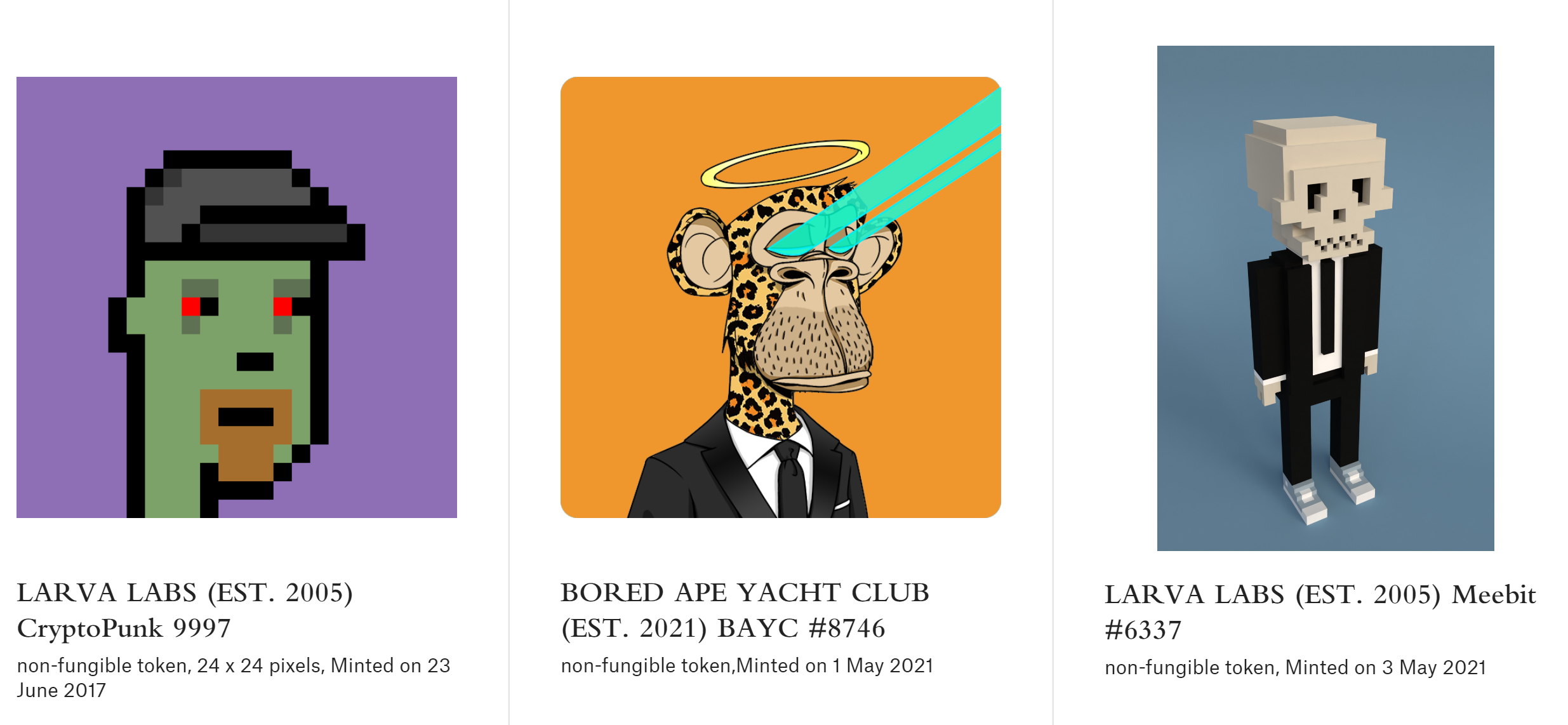 Christie's NFTs Punks