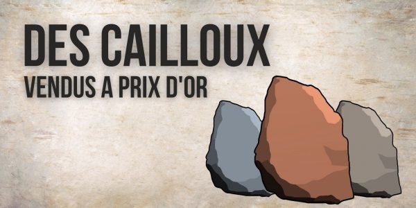 EtherRock – Un NFT représentant un caillou vendu contre 135 240 dollars