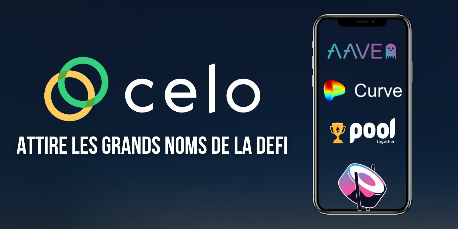 Aave, Curve et Sushi rejoignent l'écosystème de Celo – Le cours du CELO explose son précédent record