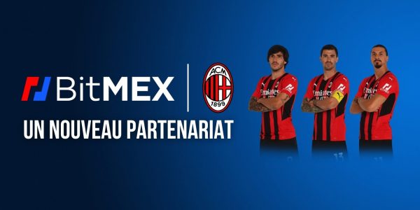 BitMEX signe un accord avec l'AC Milan pour apposer son logo sur les maillots