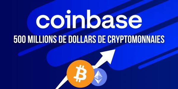 Coinbase prévoit d'investir 500 millions de dollars supplémentaires dans les cryptomonnaies