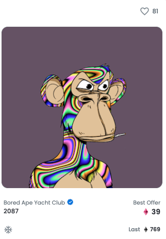 BAYC 2087