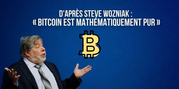 Steve Wozniak, cofondateur d'Apple : « Bitcoin est mathématiquement pur »