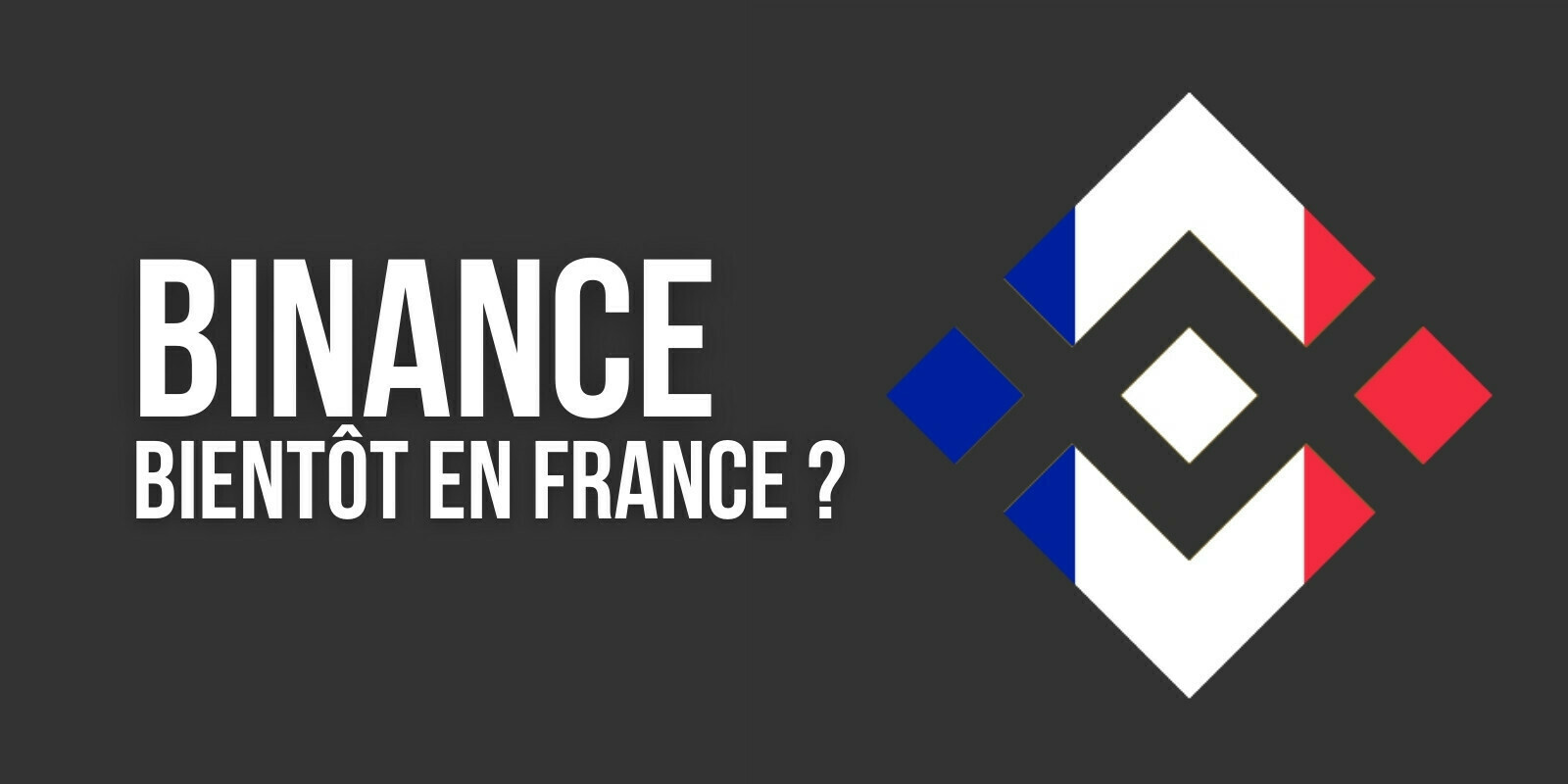 France : Binance souhaite obtenir le statut de PSAN « dans les 6 à 12 mois »