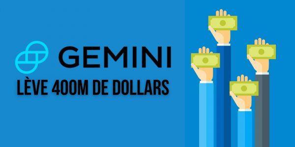 Premier financement externe pour Gemini – L’exchange lève 400 millions de dollars