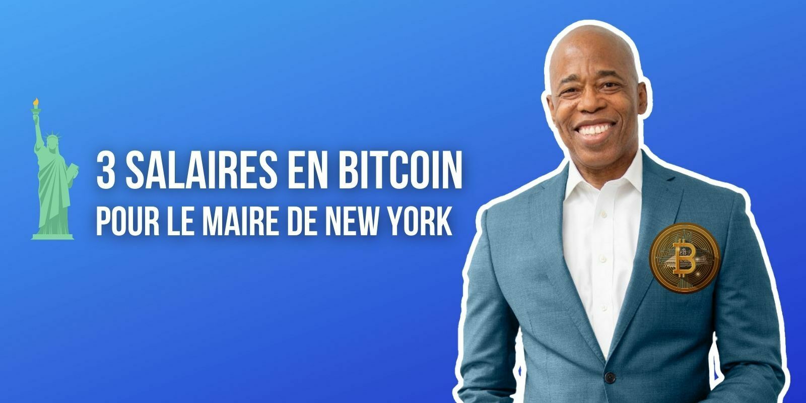 Le nouveau maire de New York va recevoir ses 3 premiers salaires en Bitcoin (BTC)