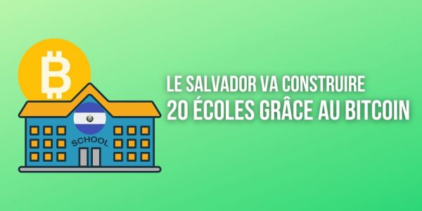Le Salvador prévoit de construire 20 écoles grâce aux profits générés par le Bitcoin (BTC)
