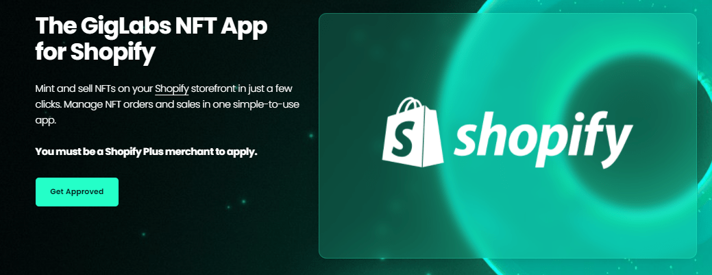 Shopify-GigLabs-NFT-App