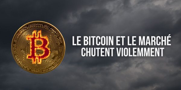 Le Bitcoin (BTC) chute de près de 10 000 dollars en 1 heure