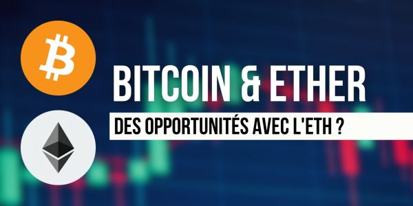 Le Bitcoin (BTC) latéralise, laissant sa chance à l'Ether (ETH)