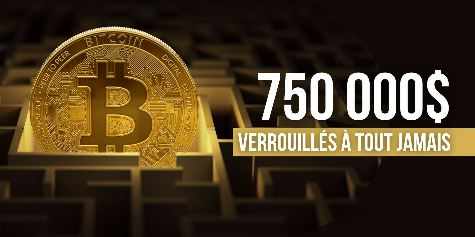Méfiants face à Bitcoin, ils effacent leur clé en 2013 – Les BTC valent désormais 750 000$...
