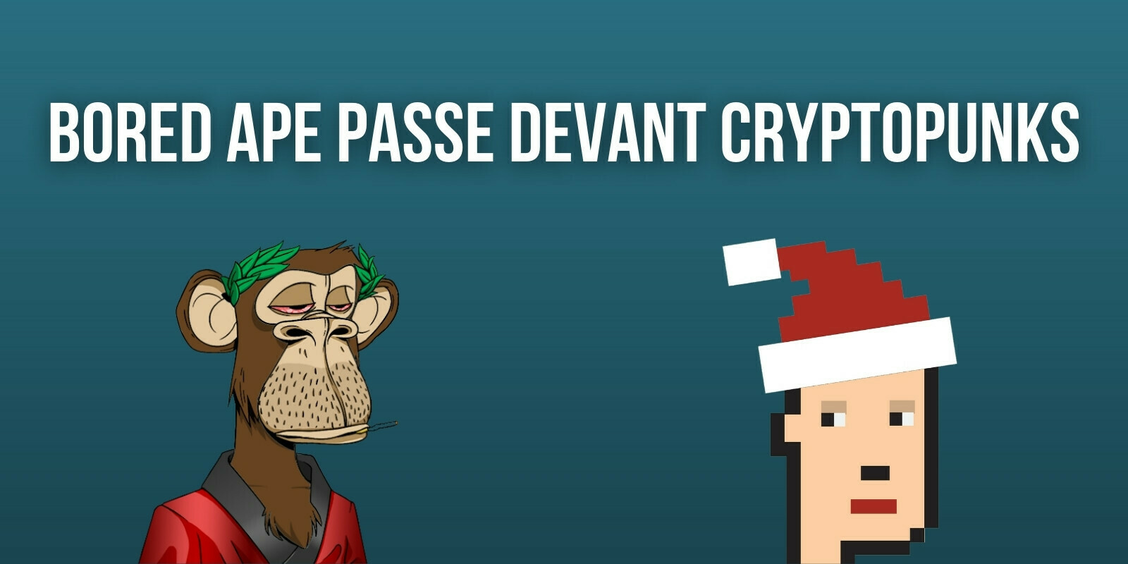 Le prix des NFTs Bored Ape passe devant celui des CryptoPunks