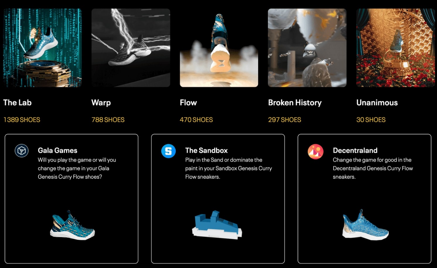 Collection NFT Curry