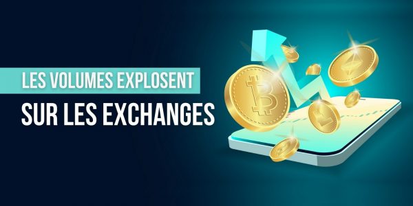 15 000 milliards de dollars ont transité sur les plateformes d’échange de cryptomonnaies en 2021