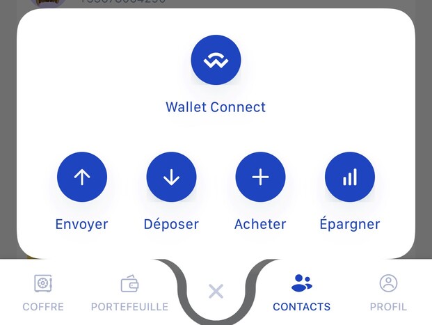 Bouton central Maiar