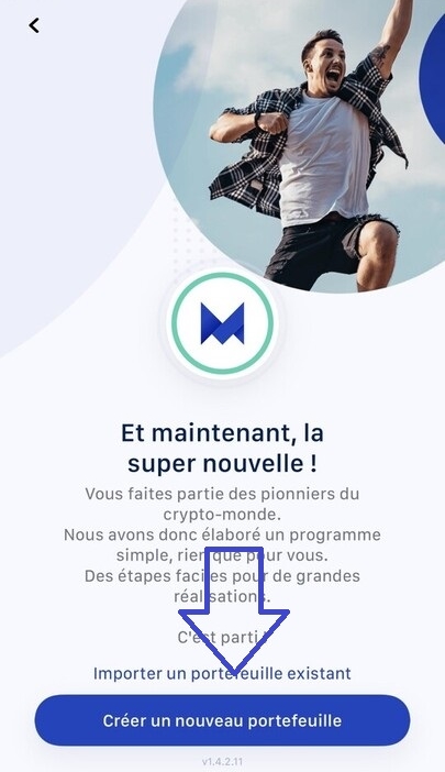 Création wallet Maiar