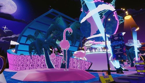 Festival musical dans le metaverse Decentraland en octobre 2021 Festival musical dans le metaverse Decentraland en octobre 2021