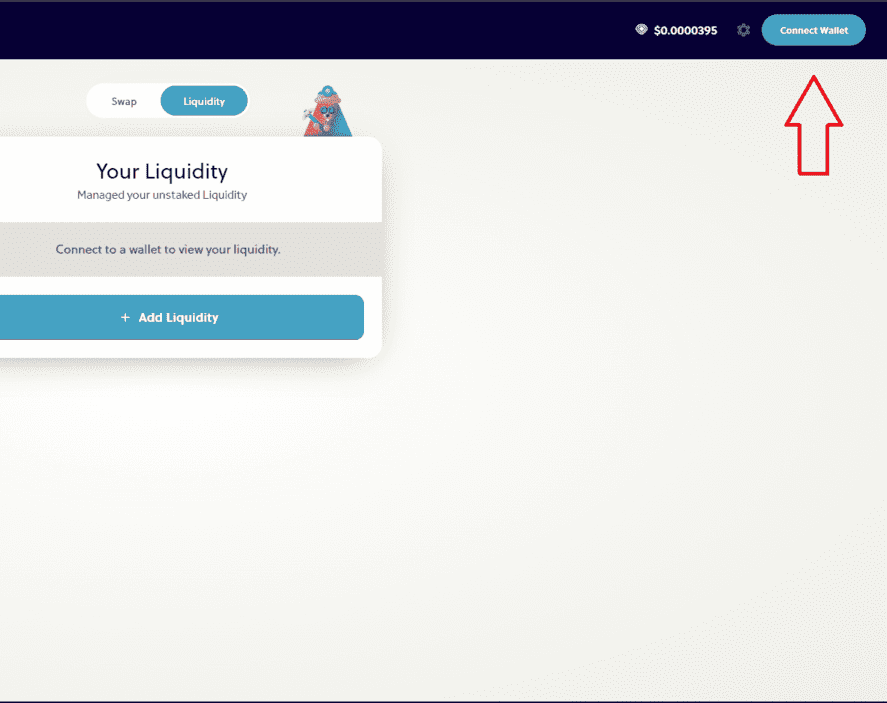 VVS finance wallet metamask