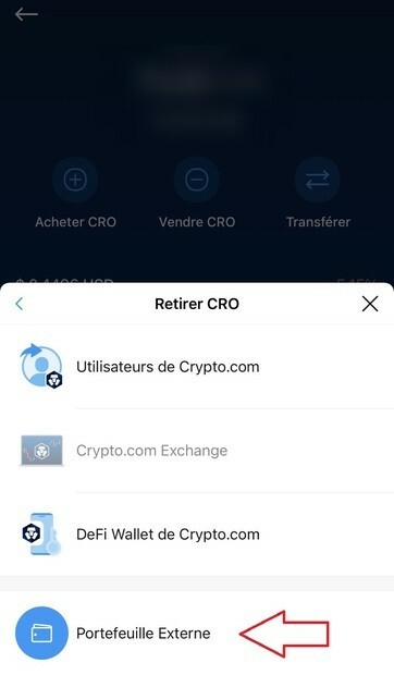 wallet externe metamask