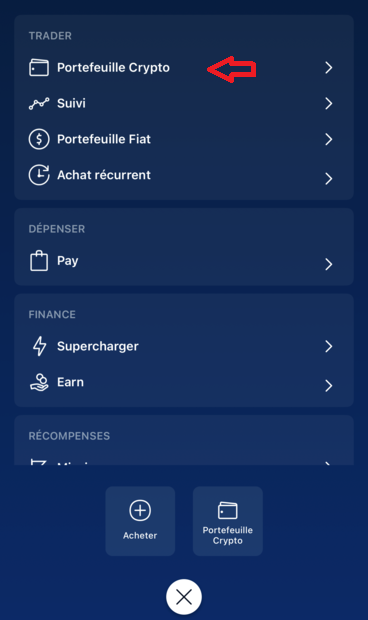 portefeuille cryptocom
