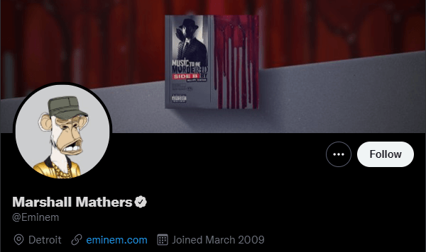 Compte Twitter Eminem Compte Twitter Eminem