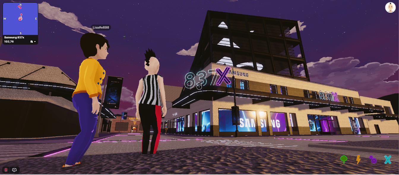 Samsung Decentraland