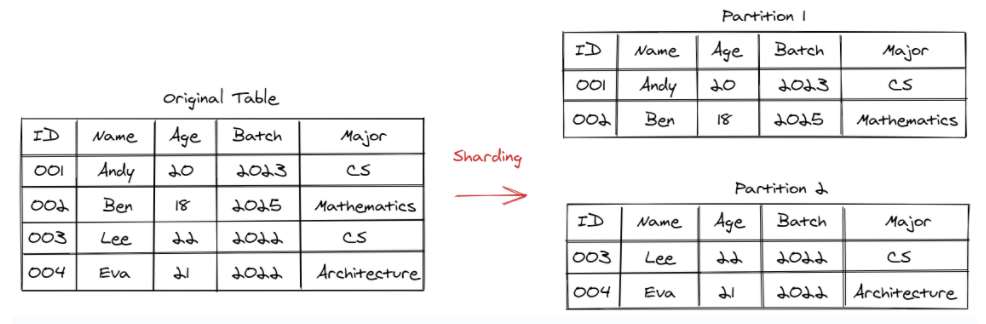 schématisation sharding schématisation sharding