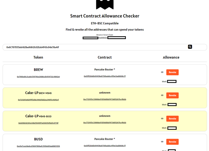 unrekt-analyse-permissions-adresses-binance-smart-chain unrekt-analyse-permissions-adresses-binance-smart-chain