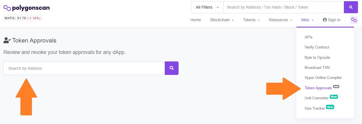 Token Approvals Token Approvals