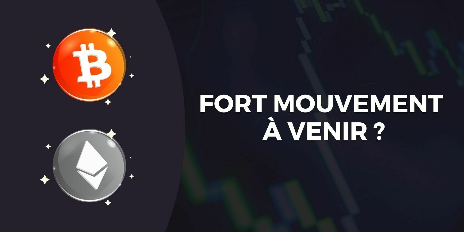 Le Bitcoin (BTC) et l'Ether (ETH) en fin de compression, la volatilité arrive