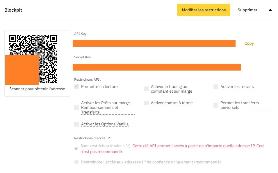 API Binance API Binance