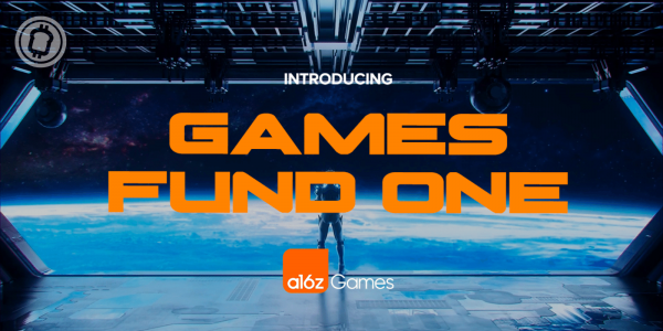 a16z lance un fonds de 600 millions de dollars pour investir dans l'industrie du jeu et le metaverse